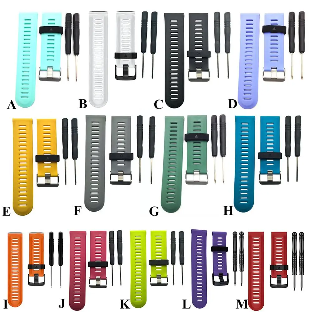 

Replaceable Silicone Wrist Strap Band for Garmin Fenix 3 Fenix 3HR Fenix 5X Smart Watch Silicone Bracelet Replace Watch Strap