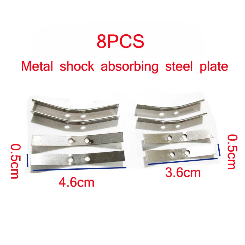 Metal plate RBR/C WPL B16 B36 6WD металлические seesaw аксессуары DIY обновление модифицированная модель игрушки - Цвет: Metal plate
