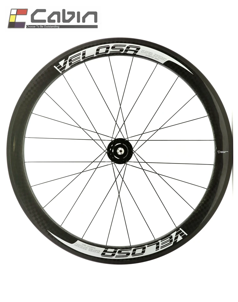 Velosa 700C 38 мм клинчерная/трубчатая фиксированная Шестерня уличный велосипед