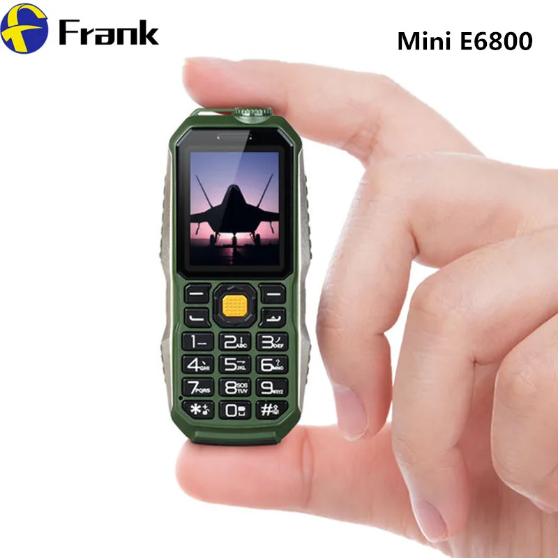 E6800 мини телефон аккумулятор 3800 мАч фонарь Bluetooth студенческий внешний русский