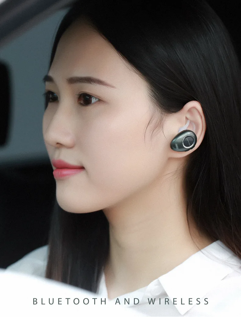 Новое поступление remax T22 мини беспроводные Bluetooth наушники V4.2 Автомобильная гарнитура с микрофоном для вождения автомобиля телефона спорта