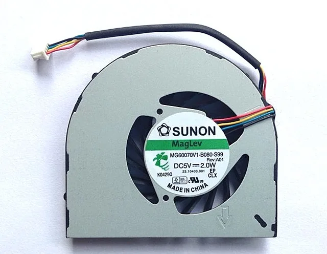 

SSEA New laptop CPU Cooling Fan for LENOVO U165 U160 S205 cooling fan P/N MG60070V1-B080-S99