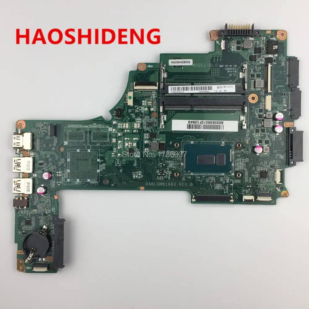 A000393960 DABLQMB16B0 для TOSHIBA Satellite S55 S55-C S55-C5274 Серия материнских плат с i7-5500U, все функции полностью протестированы
