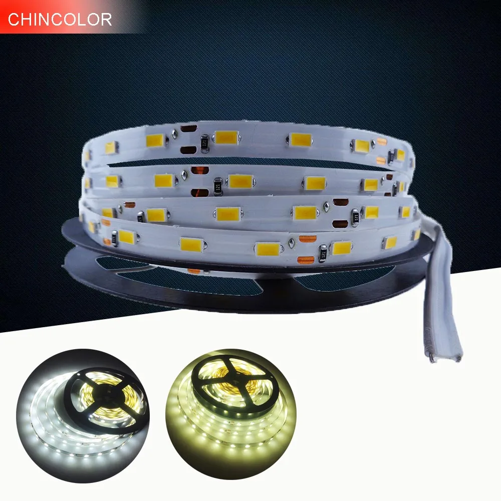 DC12V 5630 Высококачественная Светодиодная лента 5 м/рулон 300led 5730 гибкая светодиодная