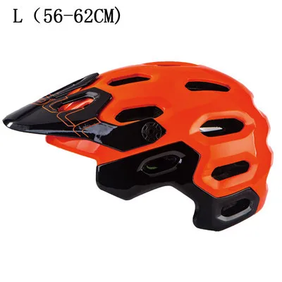 orange - L CAIRBULL MTB дорожный велосипедный шлем дышащий Сверхлегкий велосипедный шлем каска защита головы цельно литые шлемы M/L - Цвет: orange - L