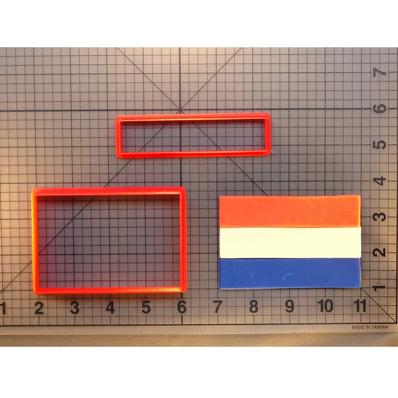 Деревенский флаг формочки для печенья изготовленные на заказ 3D печать Канада