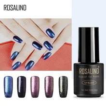 ROSALIND гель 1S 7 мл Хамелеон Гель лак для ногтей 12 цветов УФ