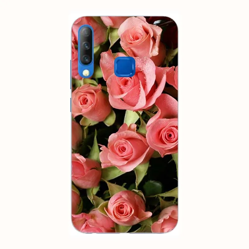 A088 Силиконовый чехол для телефона Tecno Camon 11S 6," чехол с принтом на заднюю панель Модный чехол с рисунком розы HD Fundas Para - Color: A088