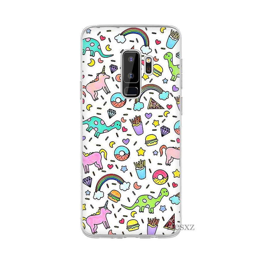 Чехол для мобильного телефона Desxz Girly Pastel Witch Samsung Galaxy A10 A30 A40 A50 A70 A3 A5 A6 A8 Plus защитный