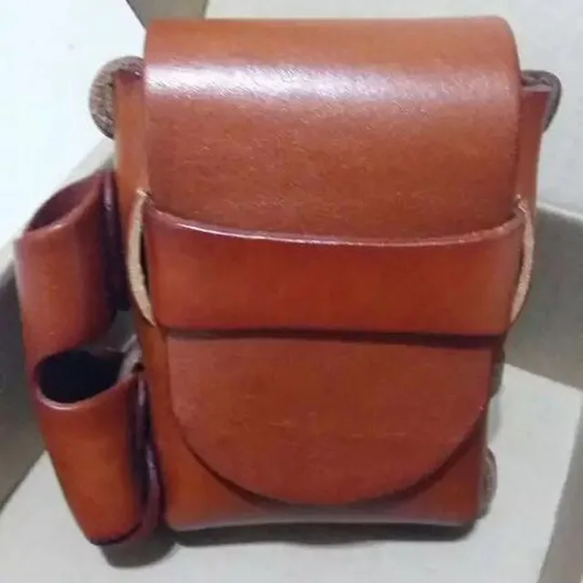Японские Стальные лезвия для резки DIY Кожа ремесло сигареты и огонь чехол