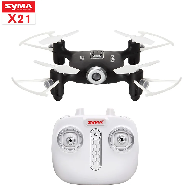 SYMA официальный X21 мини-Дрон Радиоуправляемый квадрокоптер вертолет Дрон летательный аппарат Безголовый режим Hover фиксированная Высокая функция игрушки для мальчиков