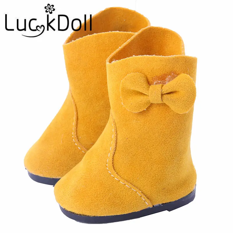 LUCKDOLL 4 цвета мини игрушка обувь подходит 18 дюймов американский и 43 см аксессуары для кукол, игрушки для девочек, поколение, подарок на день рождения - Цвет: N735