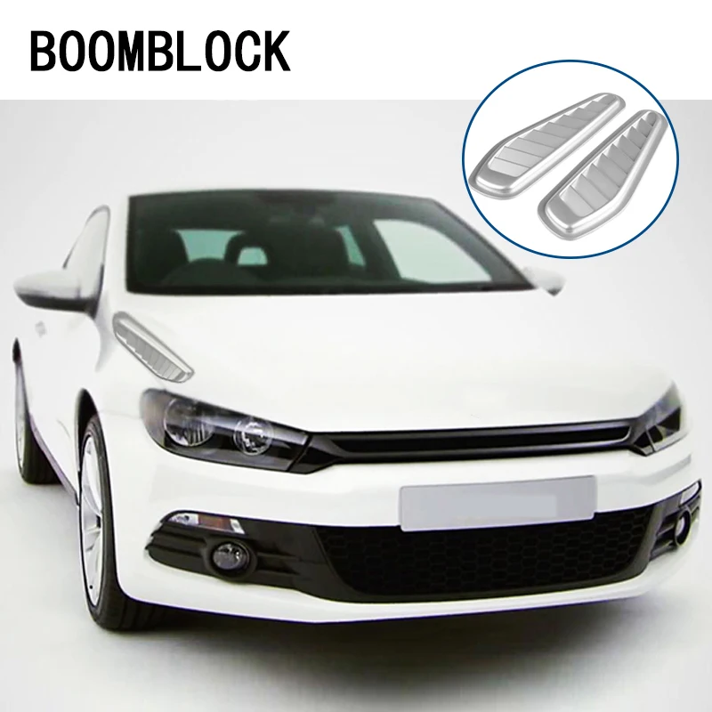 

BOOMBLOCK 2 шт./компл. 3D Автомобильные наклейки с листьями из углеродного волокна для Peugeot 307 206 Jeep Ford Focus 2 3 VW Polo Golf 4 5 7 Touran T5 T4