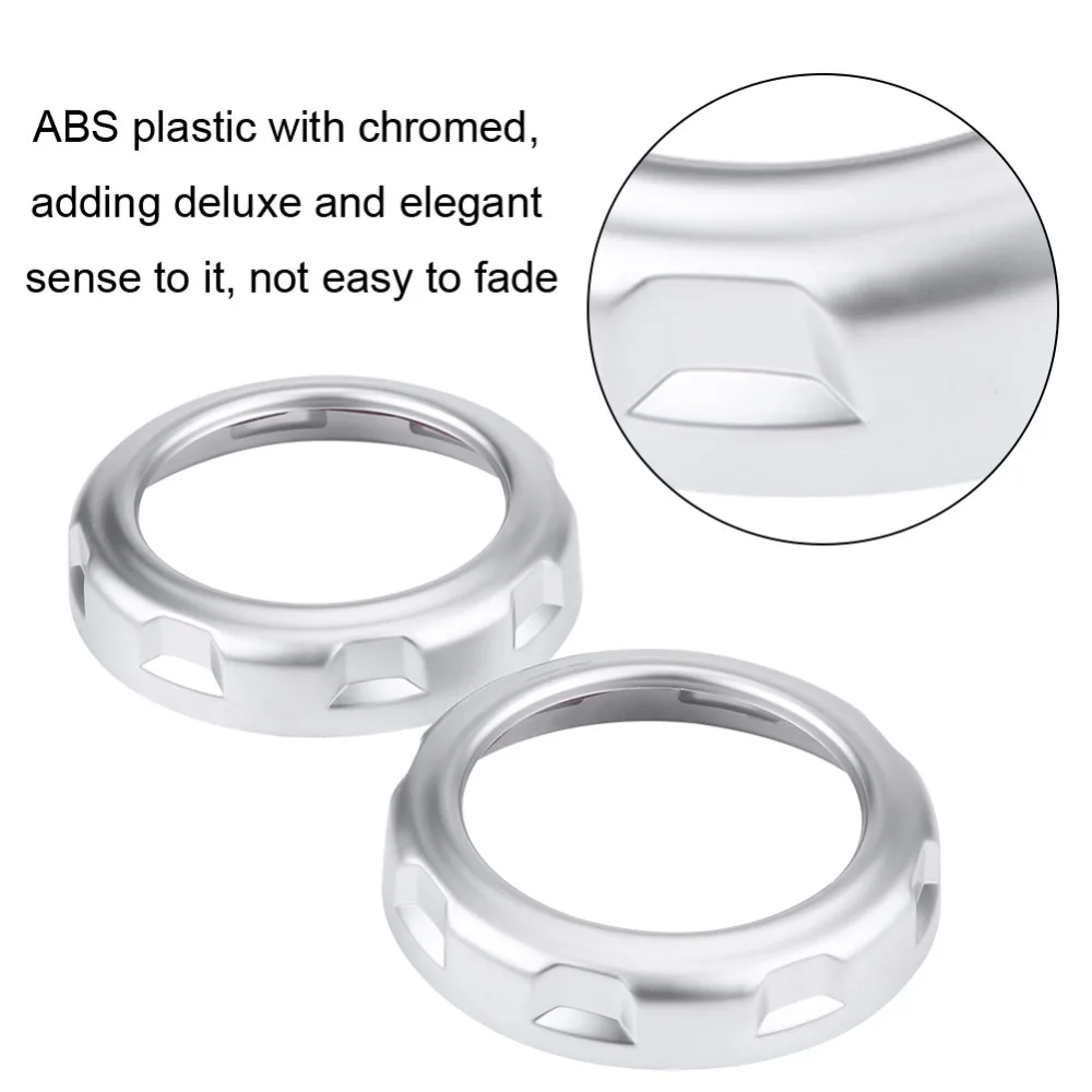 2 шт. Автомобильная задняя воздушная розетка Вентиляционное кольцо отделка