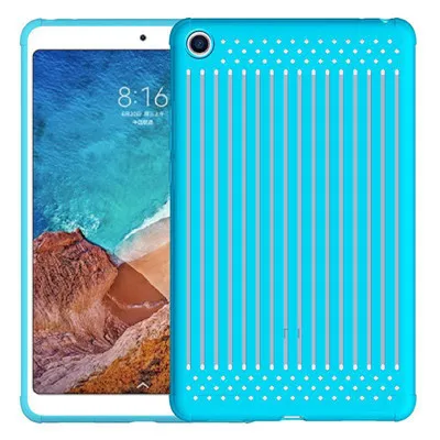 Для xiaomi mi pad 4 чехол для планшета ультра тонкий ТПУ задняя крышка 8,0 дюймов флип чехол s для xiaomi mi pad 4 mi Pad 4 " матовый чехол - Цвет: Blue
