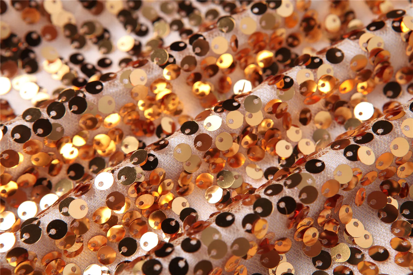 2018 Новый Для женщин Блузки модные расшитые пайетками Блестящий Половина