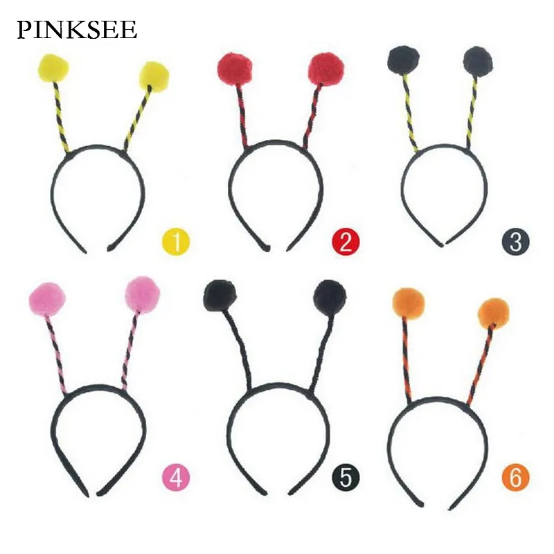 PINKSEE Милая антенна ободок для волос модный Карнавальный костюм девочек украшение