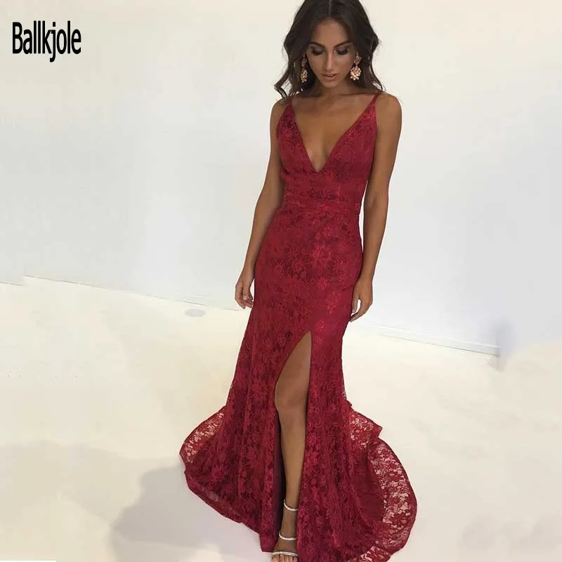 Простое платье с открытой спиной для выпускного вечера 2019 Изумрудное зеленое