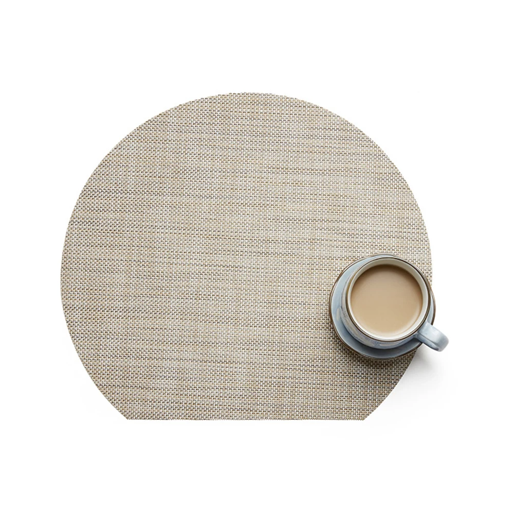 5 Pcs Placemats Non-slip Deluxe Heat-Resistant Knitting Dining Table Mat Place Coaster for Kitchen Gathering Party | Дом и сад