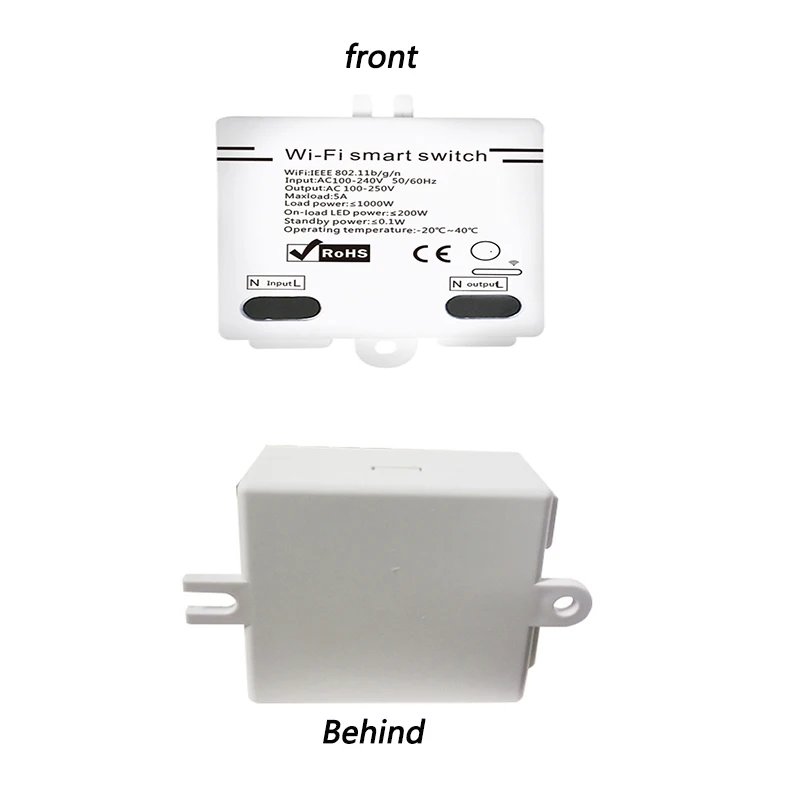 Беспроводной Wi-Fi модуль переключателя для умного дома с поддержкой приложения