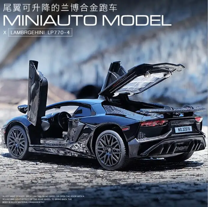 Ограниченное издание Lamborghini Модель сплава автомобиль детская игрушка