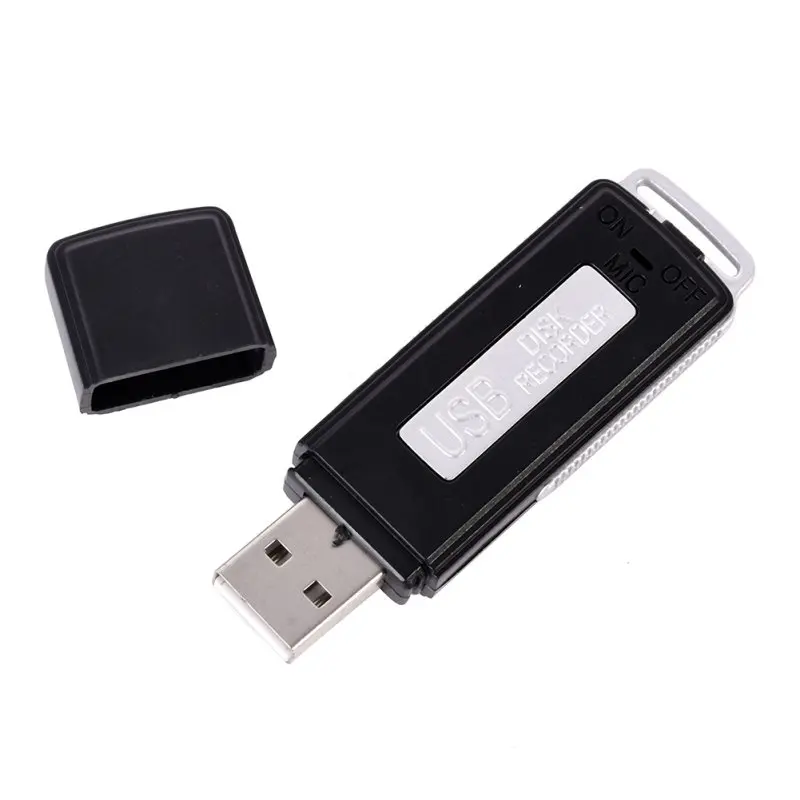 Цифровой Аудио Диктофон 2 в 1 мини USB флеш-накопитель диск 70 часов портативный