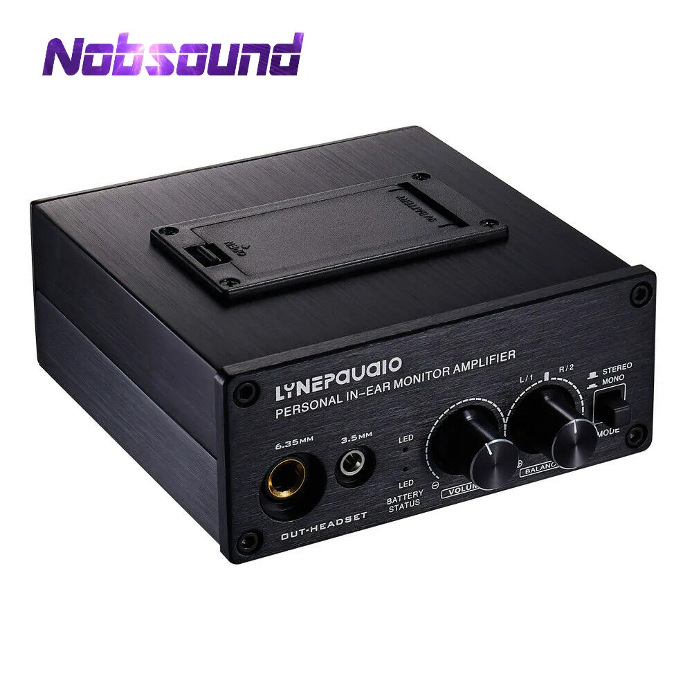 Nobsound HiFi Высокая Мощность монитор усилитель для наушников XLR сбалансированный стерео/моно микшер усилитель
