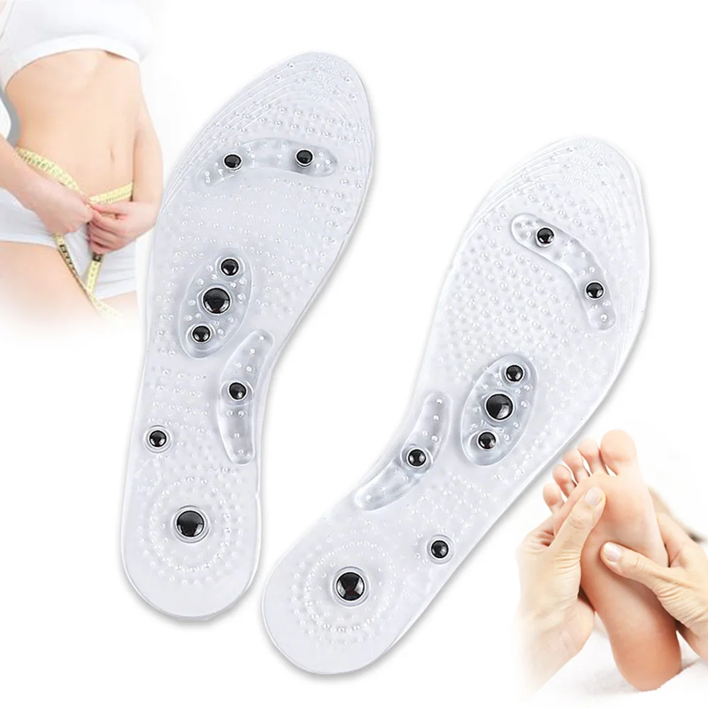 Гелевые стельки EID Shoe для магнитной терапии ног уход за здоровьем мужчин Удобные