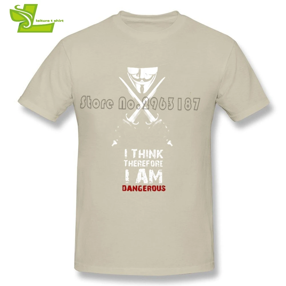 V For Vendetta для взрослых Футболка досуг упражнения свободная футболка Для Мужчин's