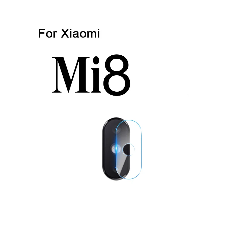 For Xiaomi Mi 8 3-1 шт Стекло для Xiao mi Red mi Note 7 6 Pro 6A задняя камера объектив Защита экрана для Xiaomi mi 9 SE mi 8 Lite mi 8 mi 9 чехол пленка - Цвет: For Xiaomi Mi 8