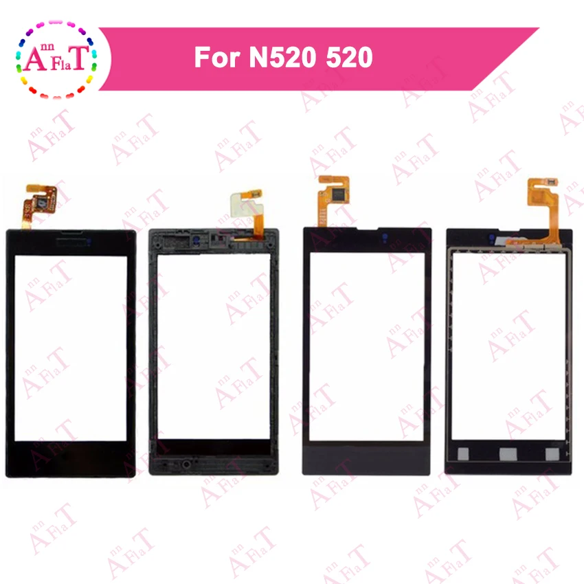 4 0 &quotдля Nokia Lumia 520 N520 сенсорный экран с фронтальным сенсором дигитайзера внешняя