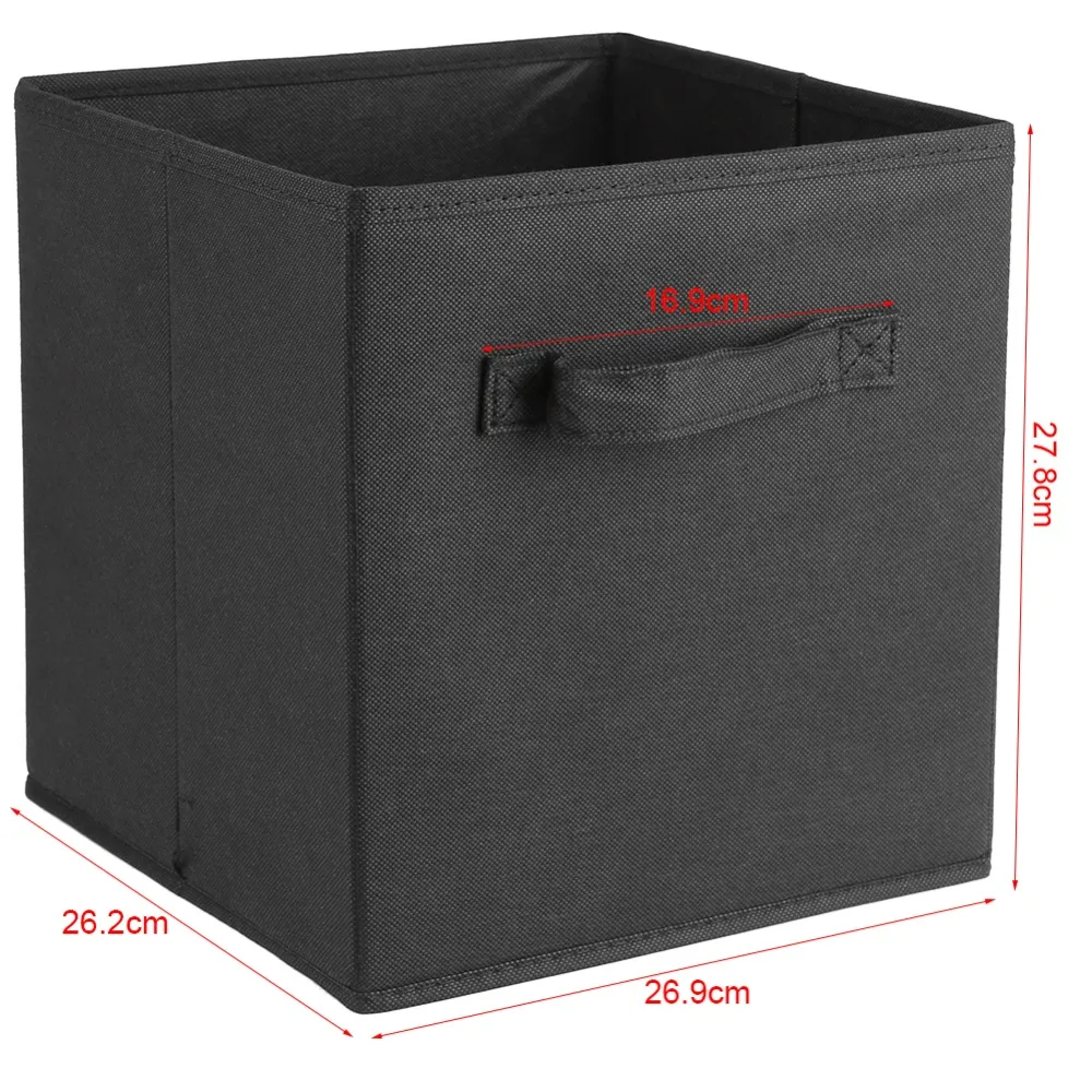 6 шт./лот большая коробка для инструментов из нетканого материала складной ящик