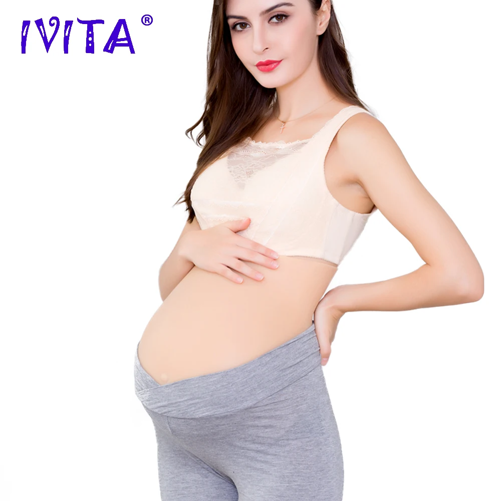 Искусственная силиконовая ткань IVITA для беременных высокое качество