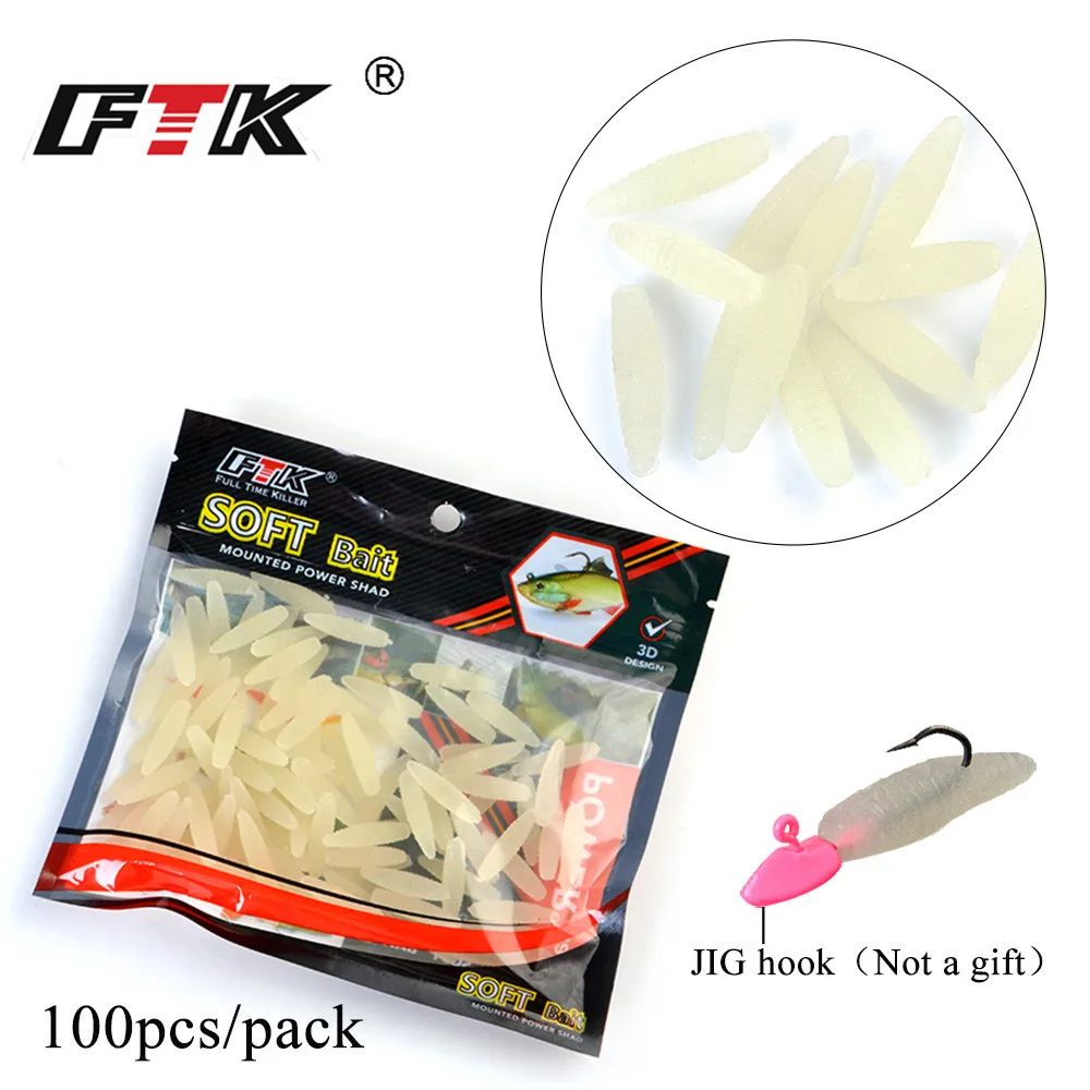 FISH KING 100 шт. 25 мм 0 5 г личинка мягкая рыболовная приманка крючки черви с запахом