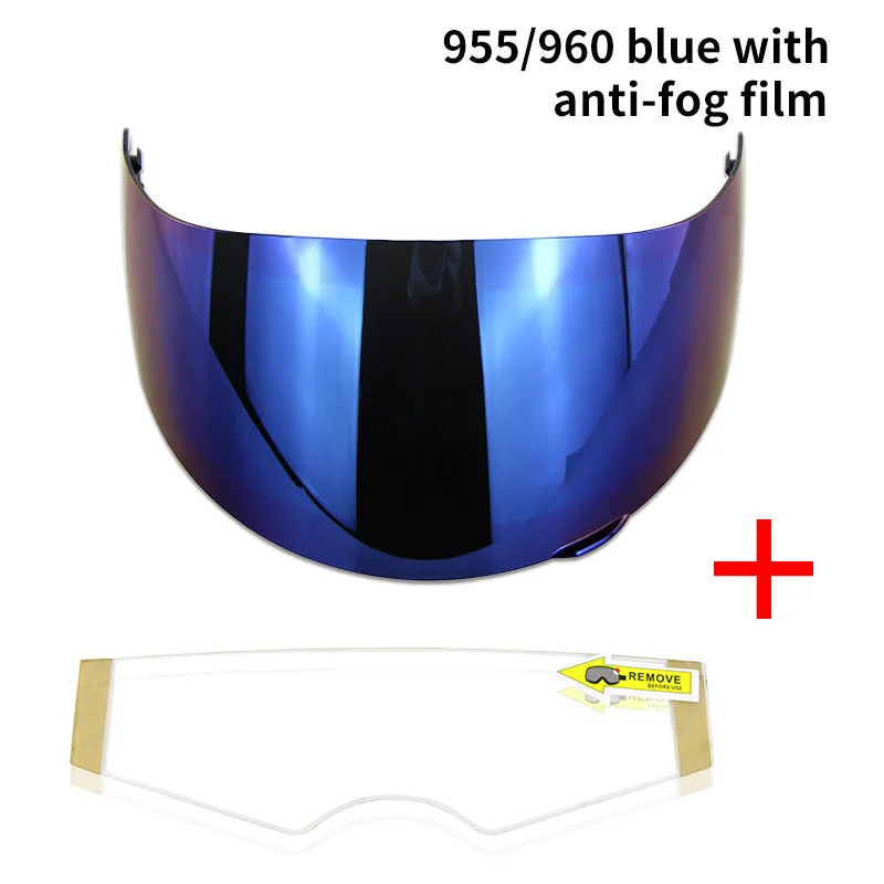Soman мотоциклетный шлем 955/960 casco козырек с анти-непрозрачна пленка capacetes Запчасти и аксессуары 955 козырек с анти-непрозрачна пленка
