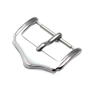 HENGRC 16 18 20 22 мм часы пряжка серебро полированная нержавеющая сталь Модные Ремешки для наручных часов ремешок Застежка аксессуары для часов