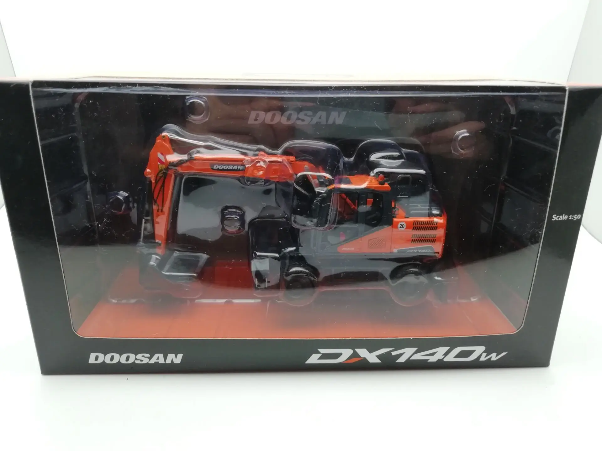 UH 8108 1:50 Doosan DX140W экскаватор тракторы сплав модель автомобиля литья под давлением игрушки для детей Детские игрушки