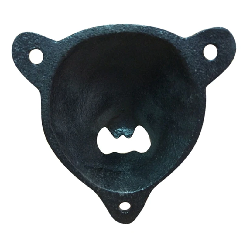 Черный гризли медведь открывалка для пивных бутылок чугунный домик кабина