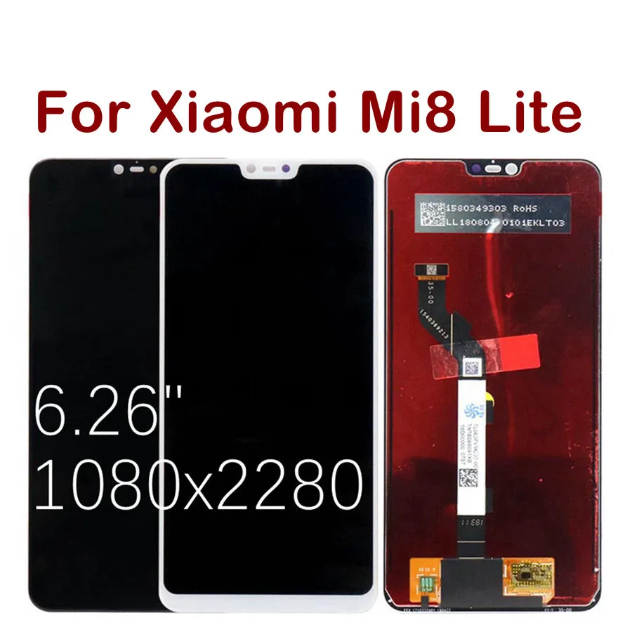 Новый 6 26 &quotОригинальный ЖК дисплей AAA для Xiao mi 8 lite Youth сенсорный экран 8x