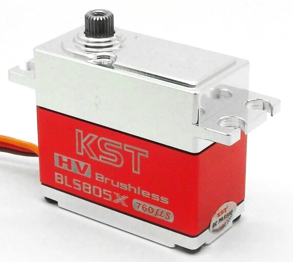 Полностью металлический HV бесщеточный цифровой сервопривод KST 70 г/7 5 кг/ .039 сек