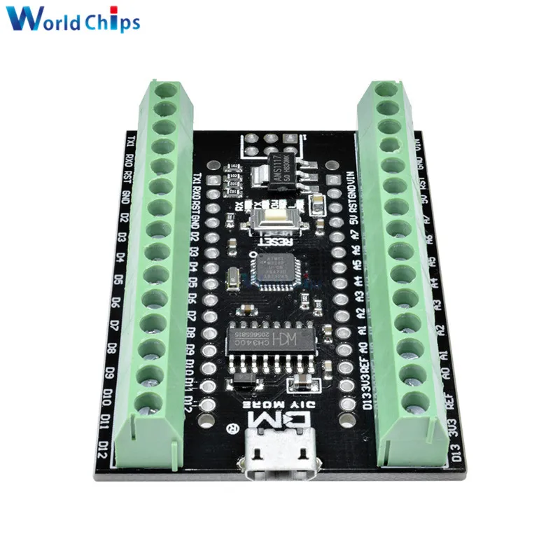 Плата расширения Atmega328P Nano V3.0 3 0 CH340G CH340 драйвер терминал адаптер микроконтроллер