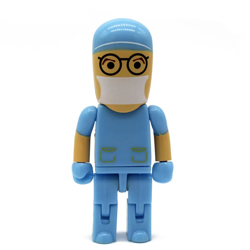 Mini doctors Usb Flash Drive Real Capacity Doctor Nurse Shape 8G/16G/32G/64G Memory stick | Компьютеры и офис