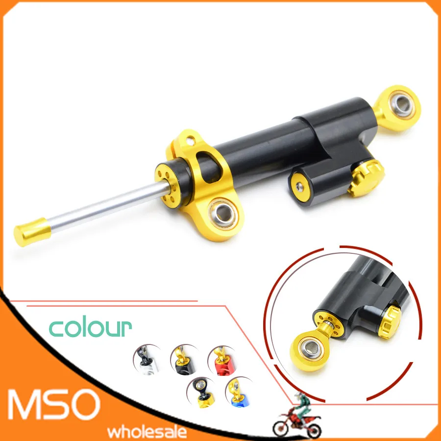 Универсальный демпфер для мотоцикла CNC стабилизатор руля линейный Реверсивный