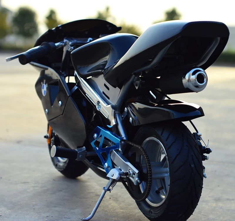 Бесплатная доставка 49CC 1.8L 2 х тактный двигатель смешанные бензиновый мини