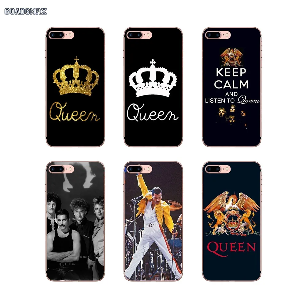 Популярный мягкий прозрачный чехол Freddy Mercury Queen для iPhone 6 6S 7 8 Plus X XS MAX XR 4 4S 5 5S SE 5C |