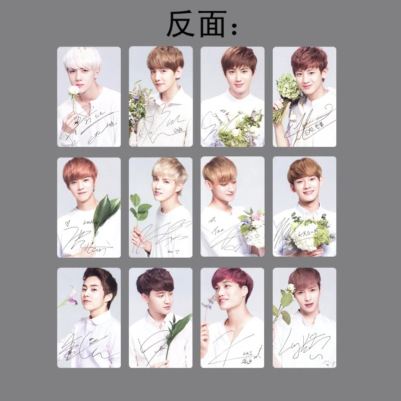 Оптовая продажа фотооткрытка KPOP Fan EXO XOXO WOLF EXODUS Overdose MAMA Devil Nature Trail альбом подпись