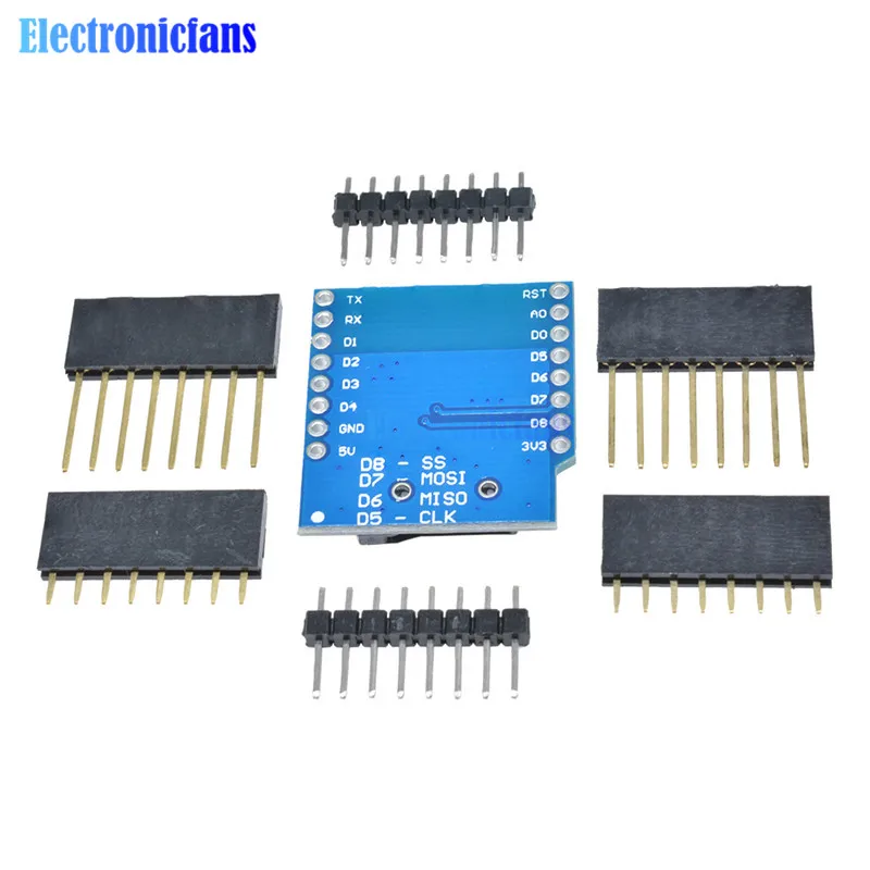 Щит для карты Micro SD WeMos D1 Mini WiFi ESP8266 модуль памяти TF с контактами Arduino|shield card|shield