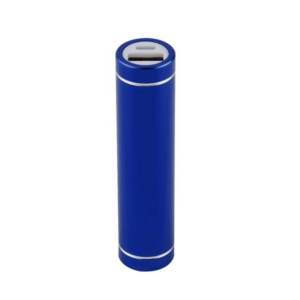 blue 1 шт. Портативный USB Мобильный Внешний аккумулятор зарядное устройство Коробка Чехол для батареи 1x18650 акция - Цвет: blue
