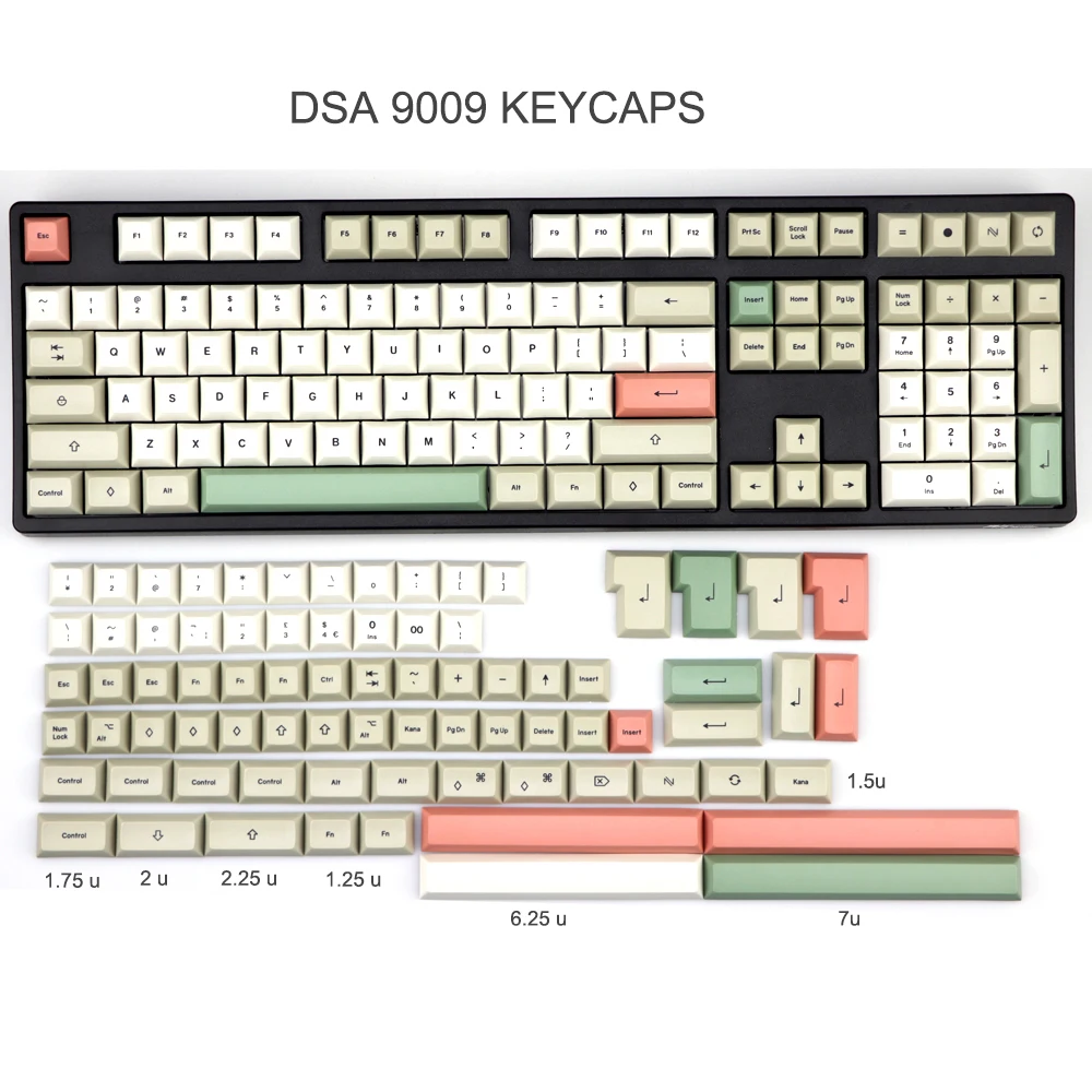 В наличии PBT DSA 9009 колпачки для ключей|Клавиатуры| |