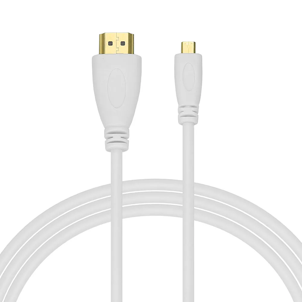 2 pack 1 м микро HDMI к кабель с Ethernet позолоченный для сотовых телефонов win8 4k x 2k 3D PS3 XBOX